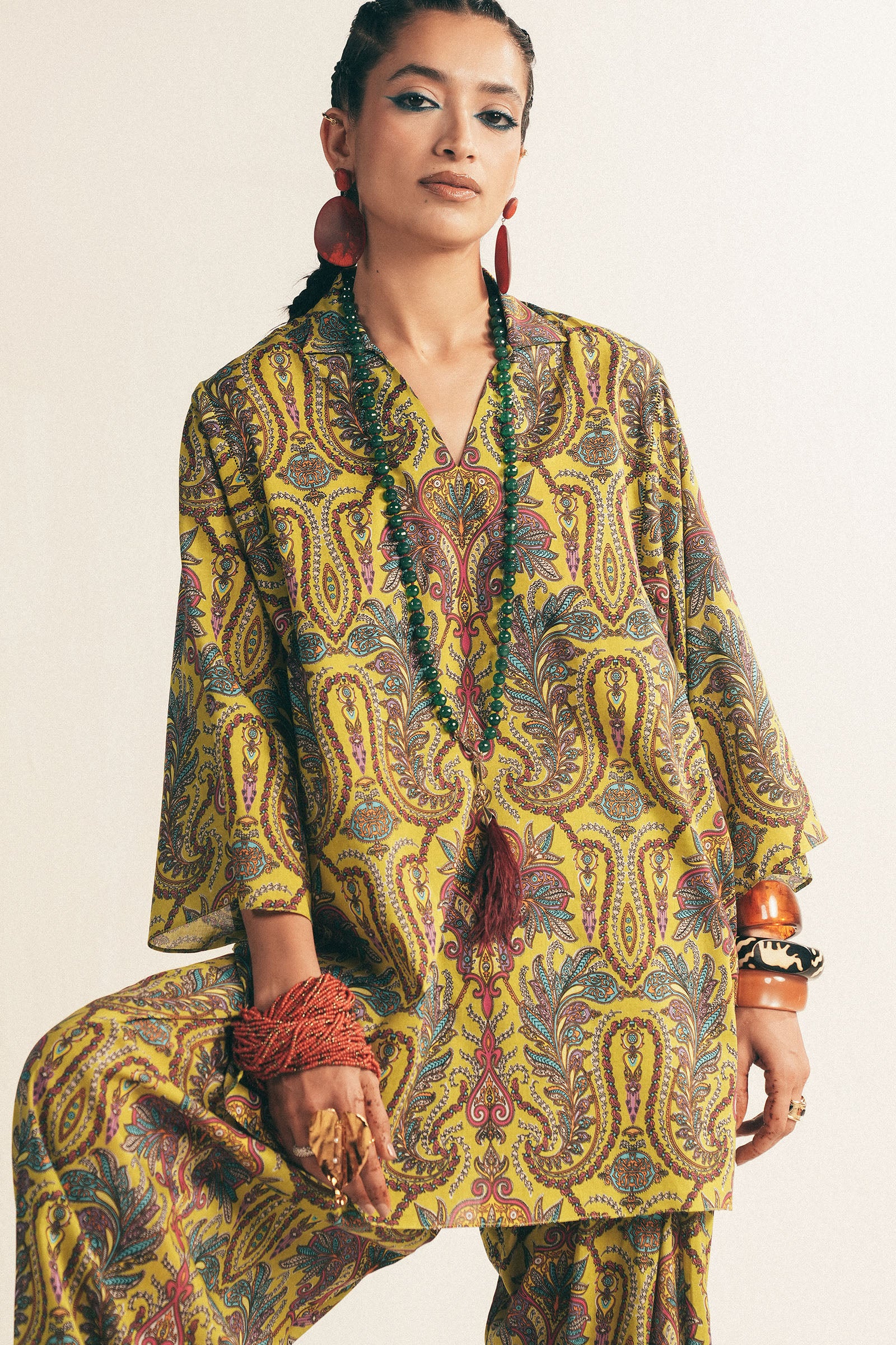 PAISLEY POP (ZLF-21485)-SHIRT