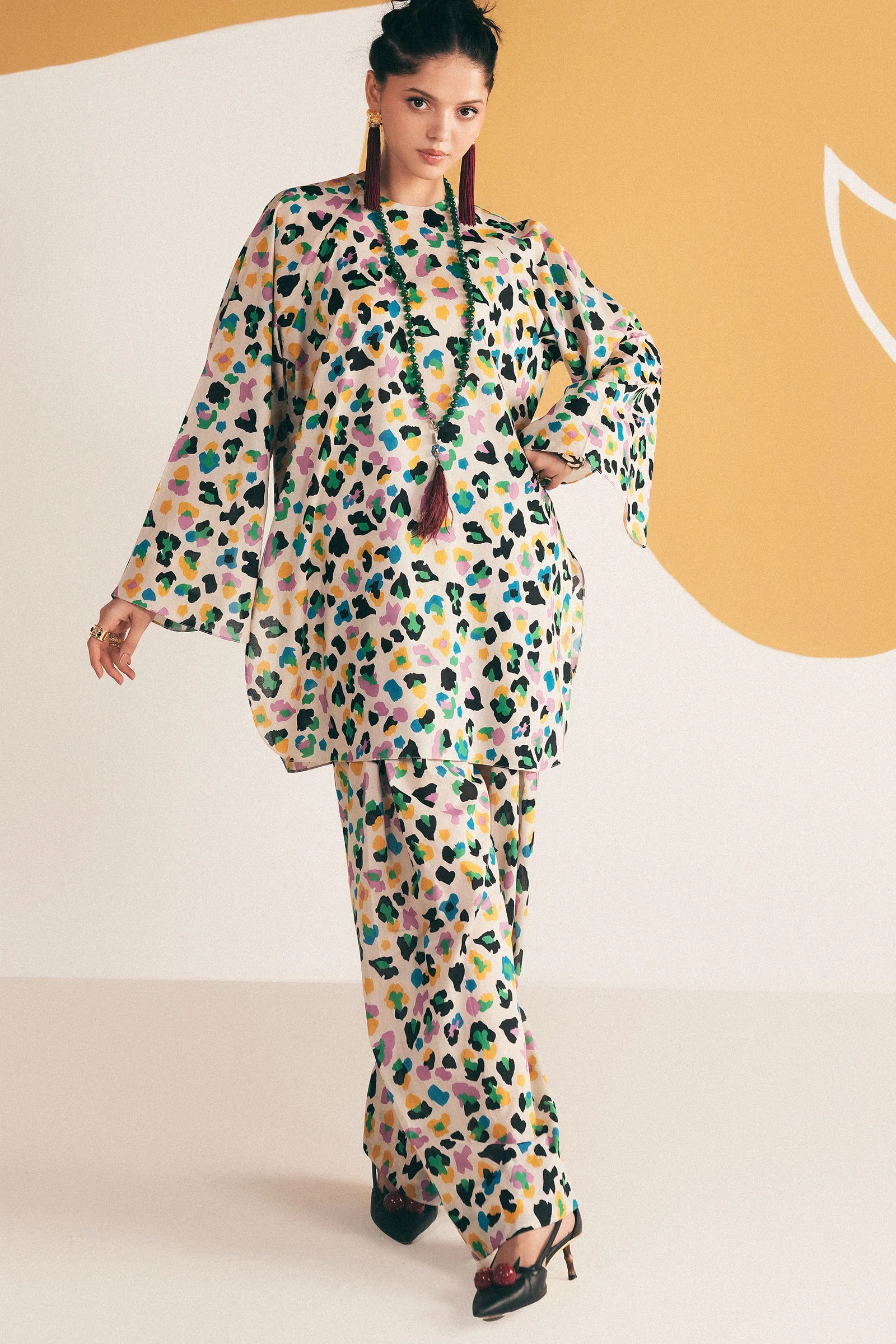 LEOPARD POP (ZLF-21483)-SHIRT