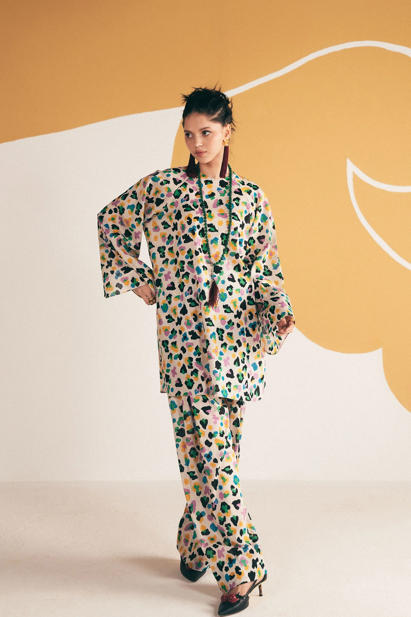 LEOPARD POP (ZLF-21483)-SHIRT